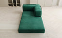 Designer Sofa-Sessel Lazy in Samt