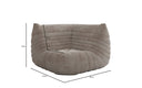 Designer Ecksofa Wohnlandschaft Calmo in Cord