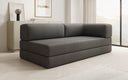 Designer Sofa/Chaise Longue Lazy in Bouclé