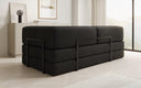 Designer Sofa/Chaise Longue Lazy in Bouclé
