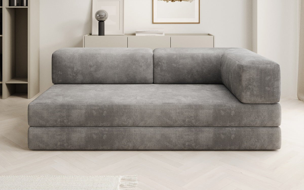 Designer Sofa/Chaise Longue Lazy in Cord