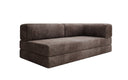 Designer Sofa/Chaise Longue Lazy in Cord
