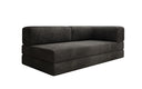 Designer Sofa/Chaise Longue Lazy in Cord