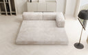 Designer Sofa/Chaise Longue Lazy in Cord