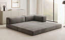 Designer Sofa/Chaise Longue Lazy in Samt
