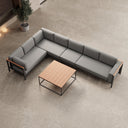 Euphoria – L-Maxilounge & Tisch aus Aluminium | Aevora™ Kollektion