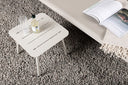 Garten-Couchtisch Dalia - Verfügbar in Schwarz und Beige/Aluminium