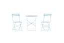 Garten Loungeset Elion – 3-teiliges Set mit rundem Tisch in 3 Farben