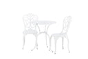 Garten Loungeset Elyra – 3-teiliges Set mit Stühlen & Tisch in 2 Farben