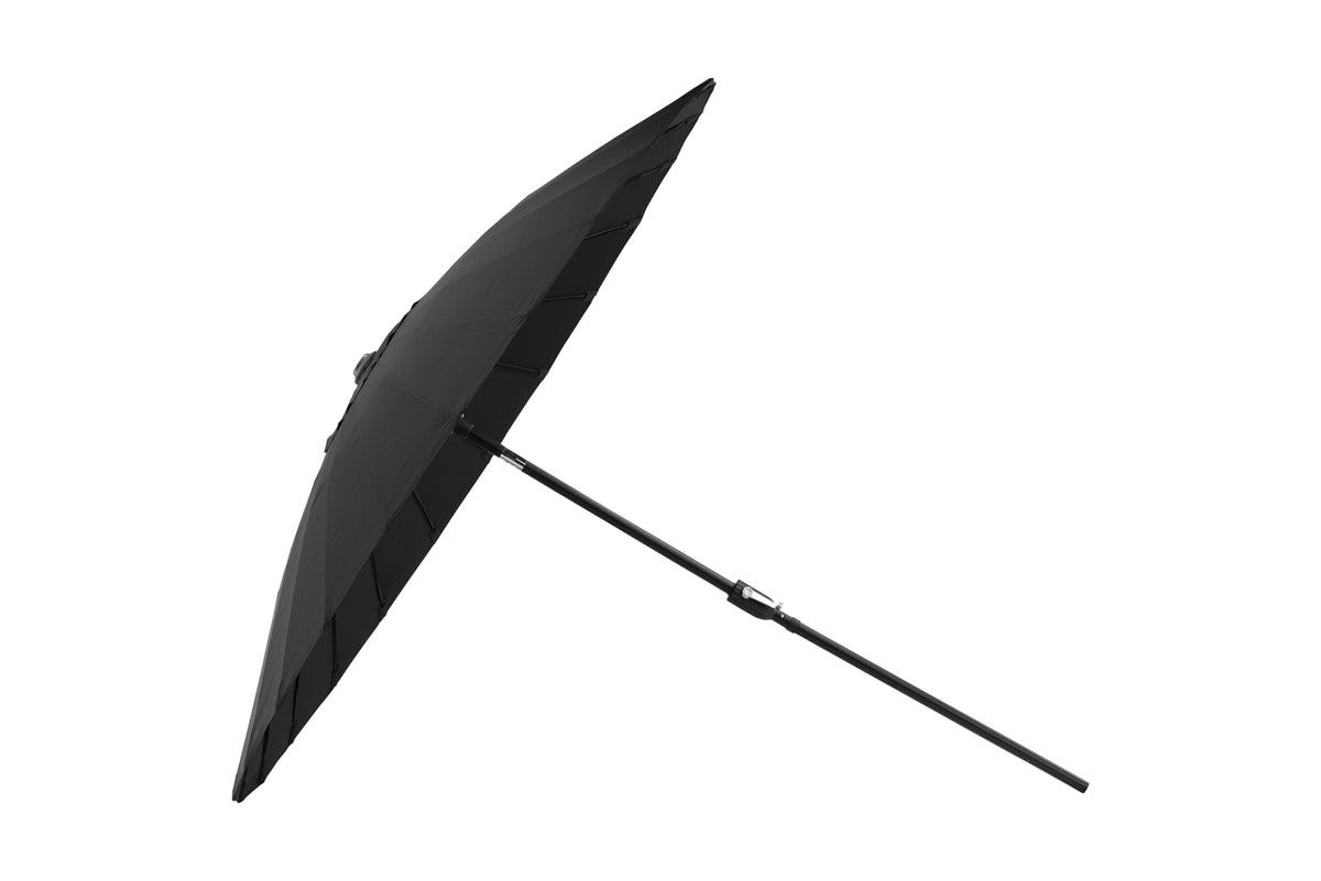 Garten Sonnenschirm Palma – Ø270 cm verfügbar in Weiß, Schwarz, Grau und Blau