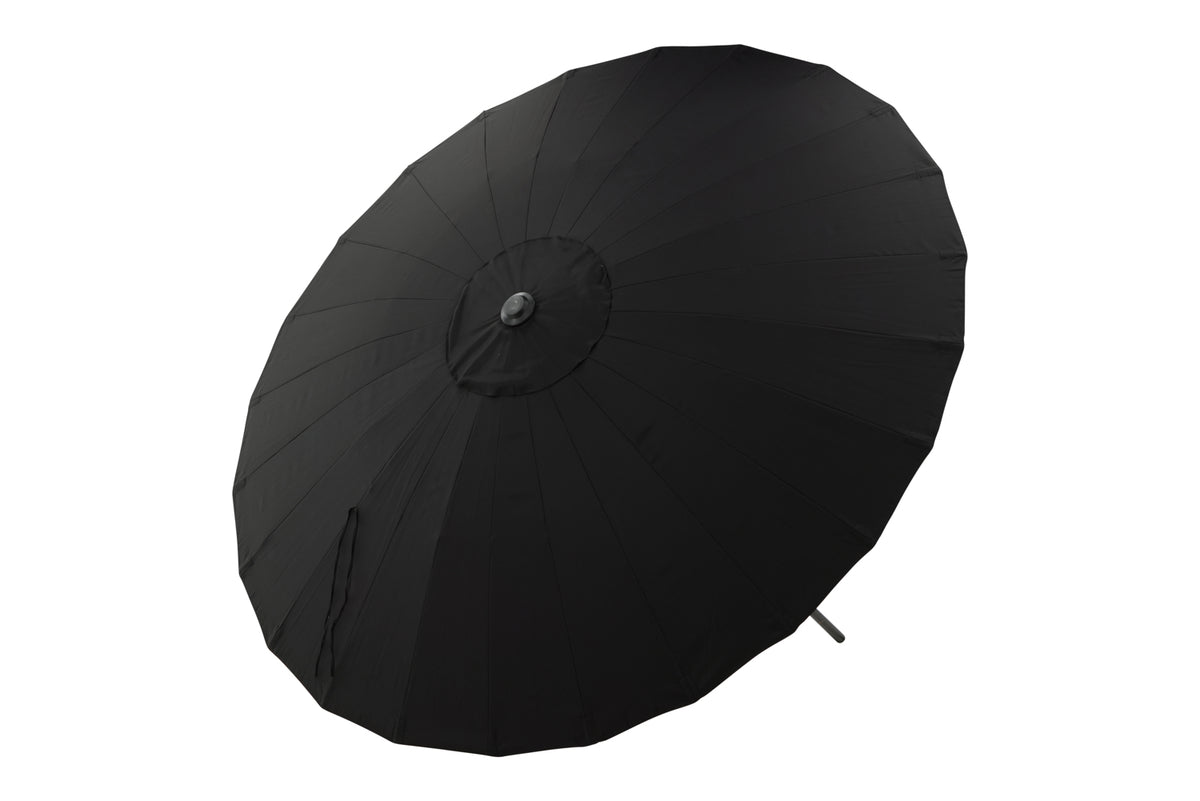 Garten Sonnenschirm Palma – Ø270 cm verfügbar in Weiß, Schwarz, Grau und Blau