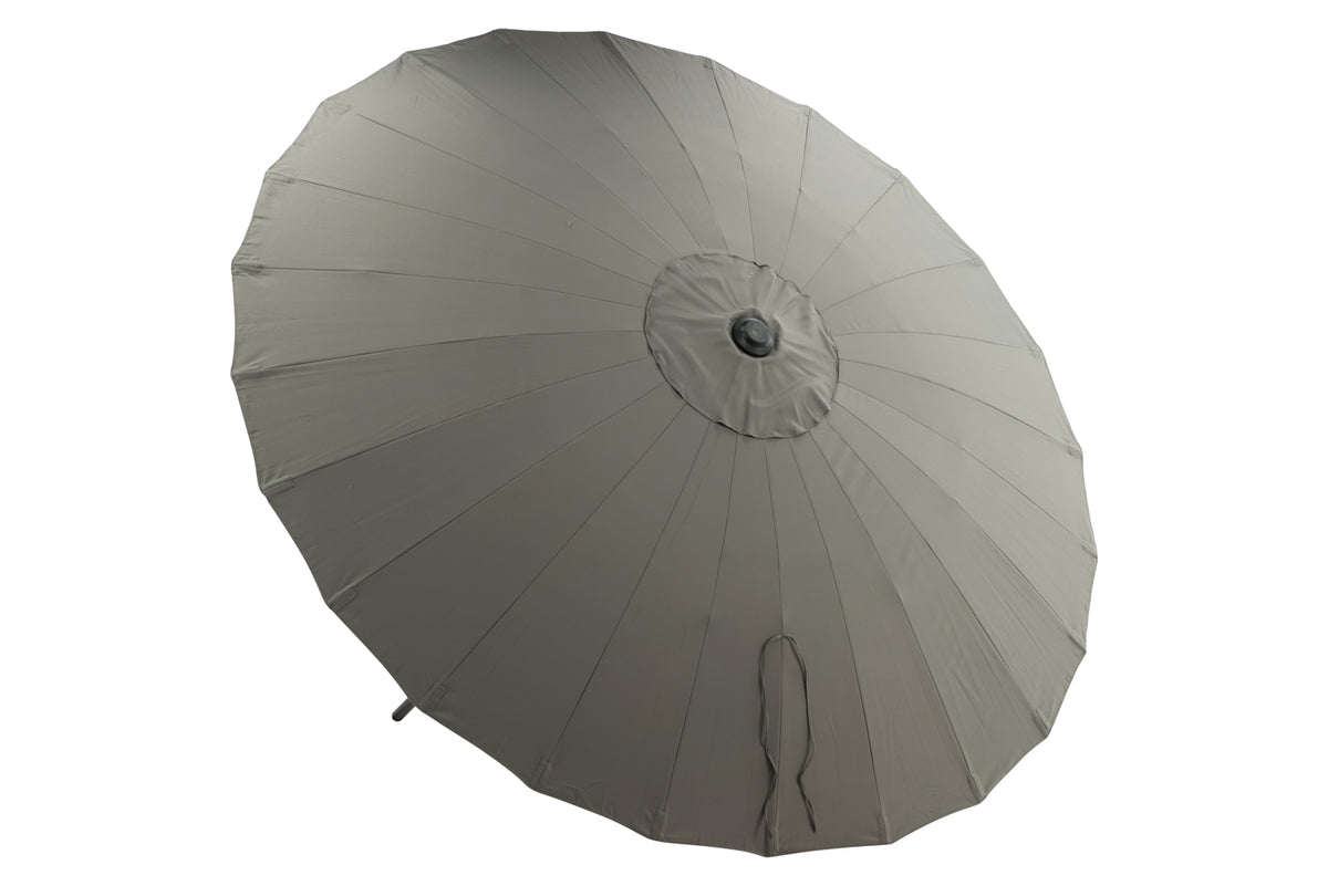Garten Sonnenschirm Palma – Ø270 cm verfügbar in Weiß, Schwarz, Grau und Blau