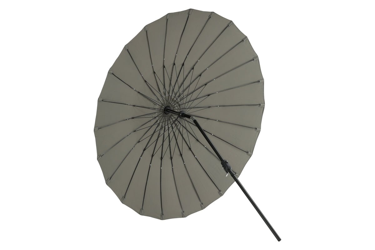 Garten Sonnenschirm Palma – Ø270 cm verfügbar in Weiß, Schwarz, Grau und Blau
