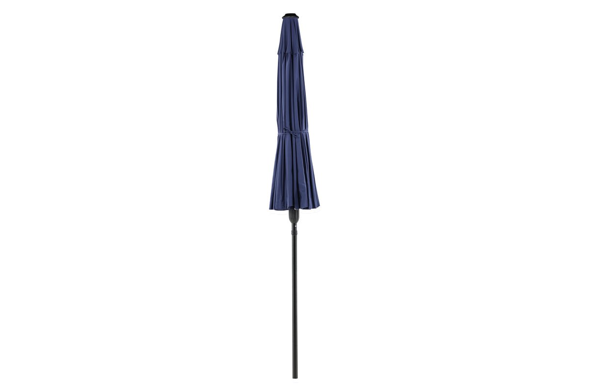 Garten Sonnenschirm Palma – Ø270 cm verfügbar in Weiß, Schwarz, Grau und Blau