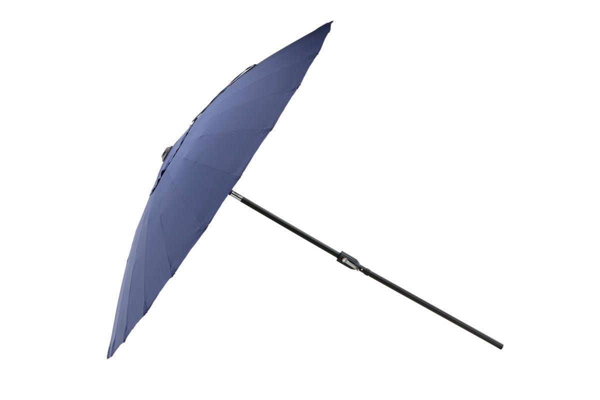 Garten Sonnenschirm Palma – Ø270 cm verfügbar in Weiß, Schwarz, Grau und Blau