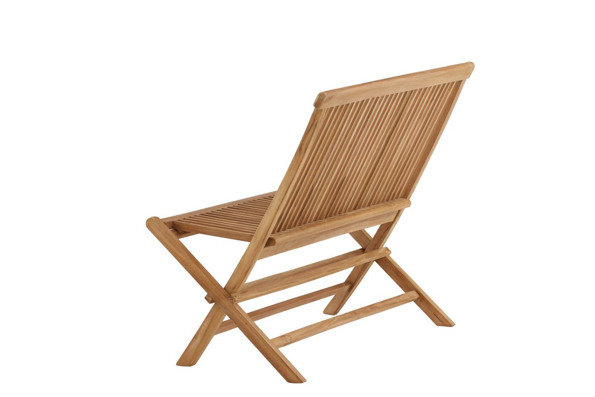 Gartenbank Doka - Praktisch klappbar aus Teakholz