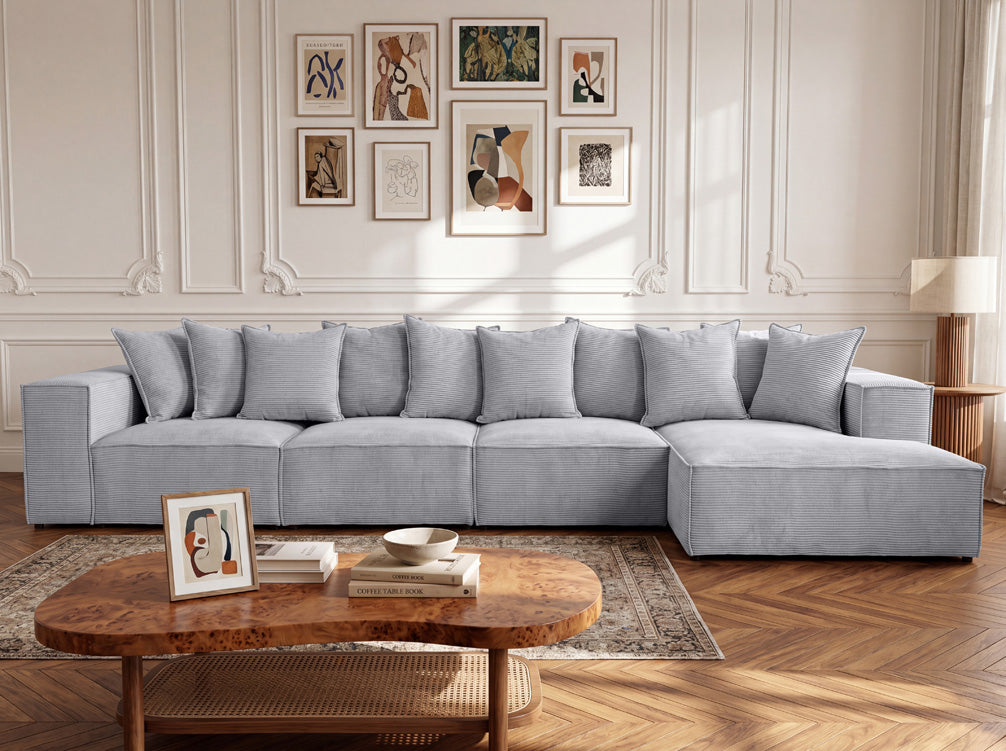 Designer Sofa Largo L Maxi in Cord