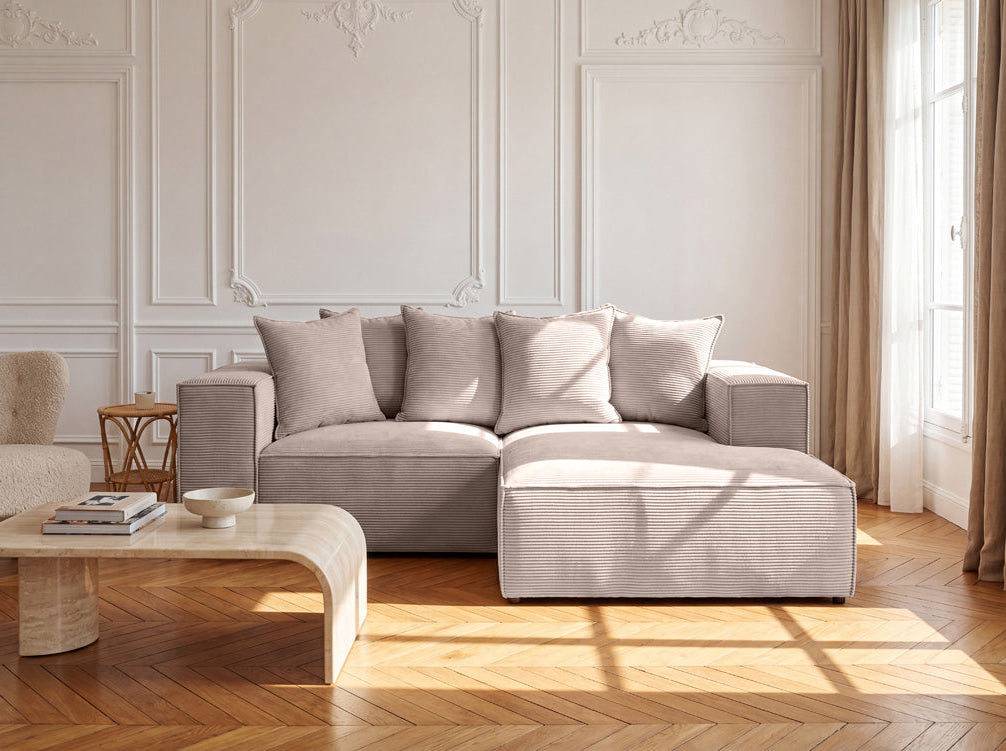 Designer Sofa Largo L Mini in Cord