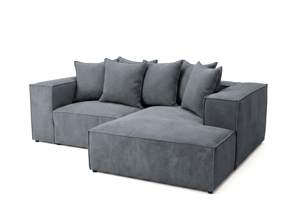 Designer Sofa Largo L Mini in Cord