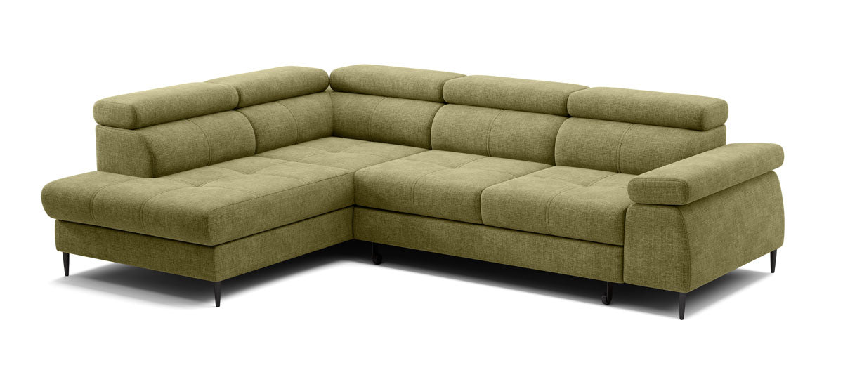 Designer Sofa Cordoba II mit Schlaf- und Klappfunktion