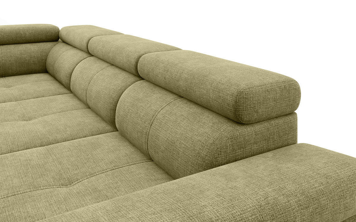 Designer Sofa Cordoba II mit Schlaf- und Klappfunktion