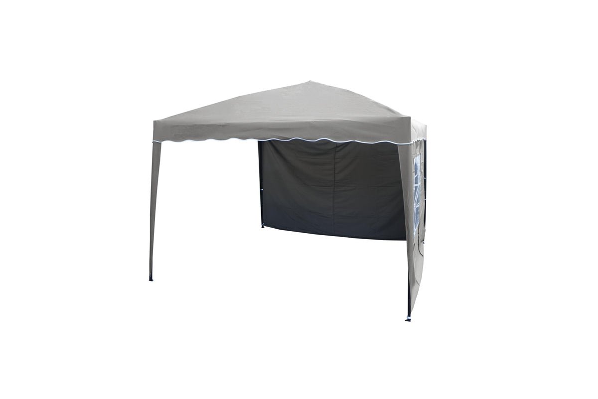 Pavillon Monarch - 295x295 cm in den Farben Braun oder Grau