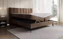 Boxspringbett Ines in Cord mit Stauraum