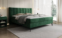 Boxspringbett Ines in Cord mit Stauraum