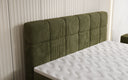 Boxspringbett Vera in Cord mit hohen Füßen