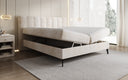 Boxspringbett Ines in Cord mit Stauraum