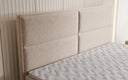 Boxspringbett Viola in Strukturstoff mit Stauraum