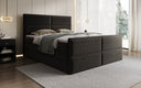 Boxspringbett Viola in Strukturstoff mit Stauraum