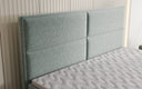 Boxspringbett Viola in Strukturstoff mit Stauraum
