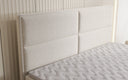 Boxspringbett Viola in Strukturstoff mit Stauraum