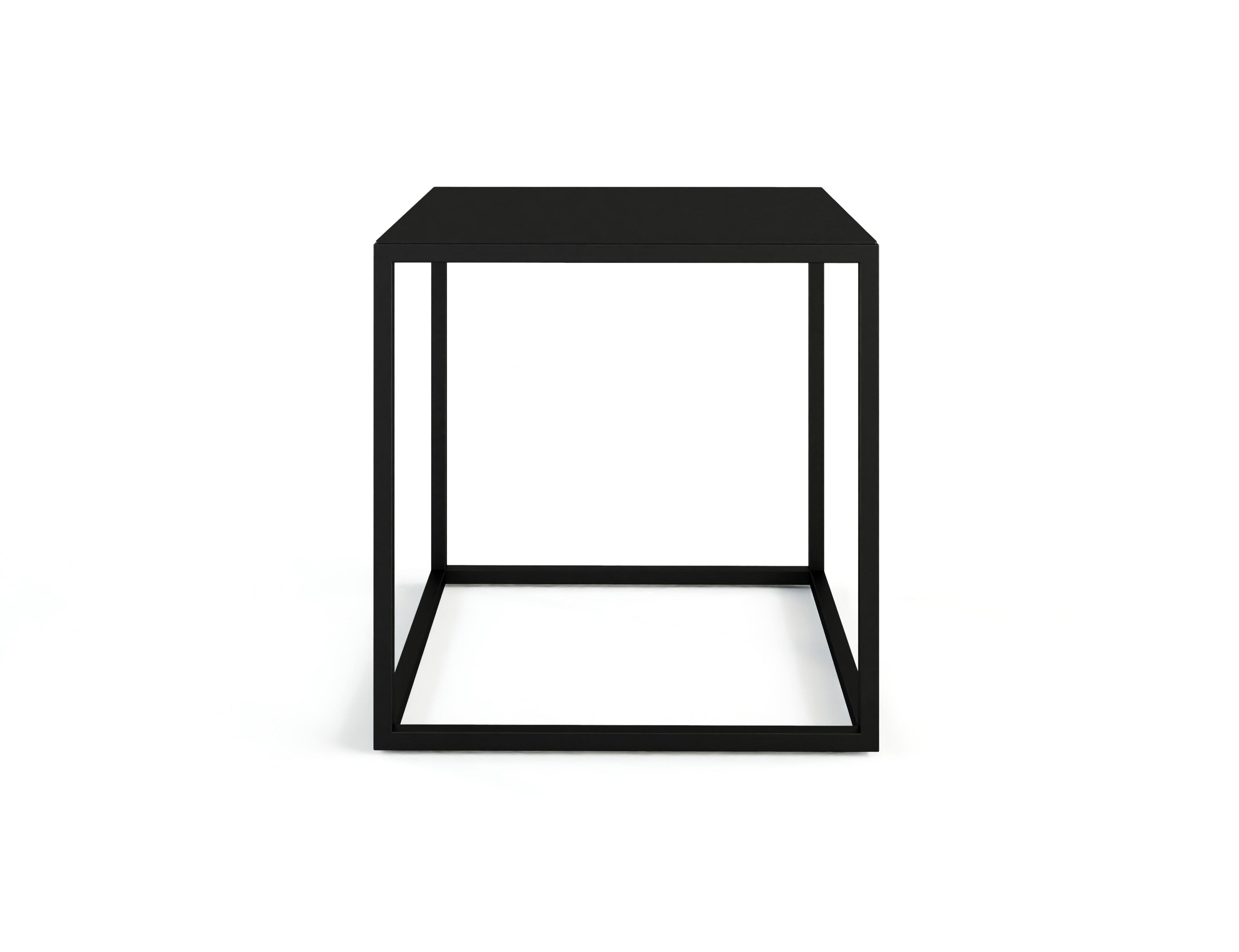 Couchtisch/Beistelltisch Soli X – Minimalistisches Design aus Stahlblech & Metall