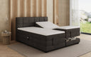 Boxspringbett Monaco - elektrisch verstellbar in Stoff