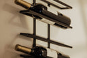 Weinregal Vinia – Wandregal aus Metall für stilvolle Weinlagerung