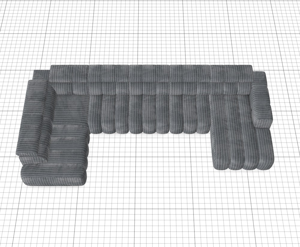 Modulares Sofa Zürich - Deine Wunschkonfiguration M_HA6SO1V