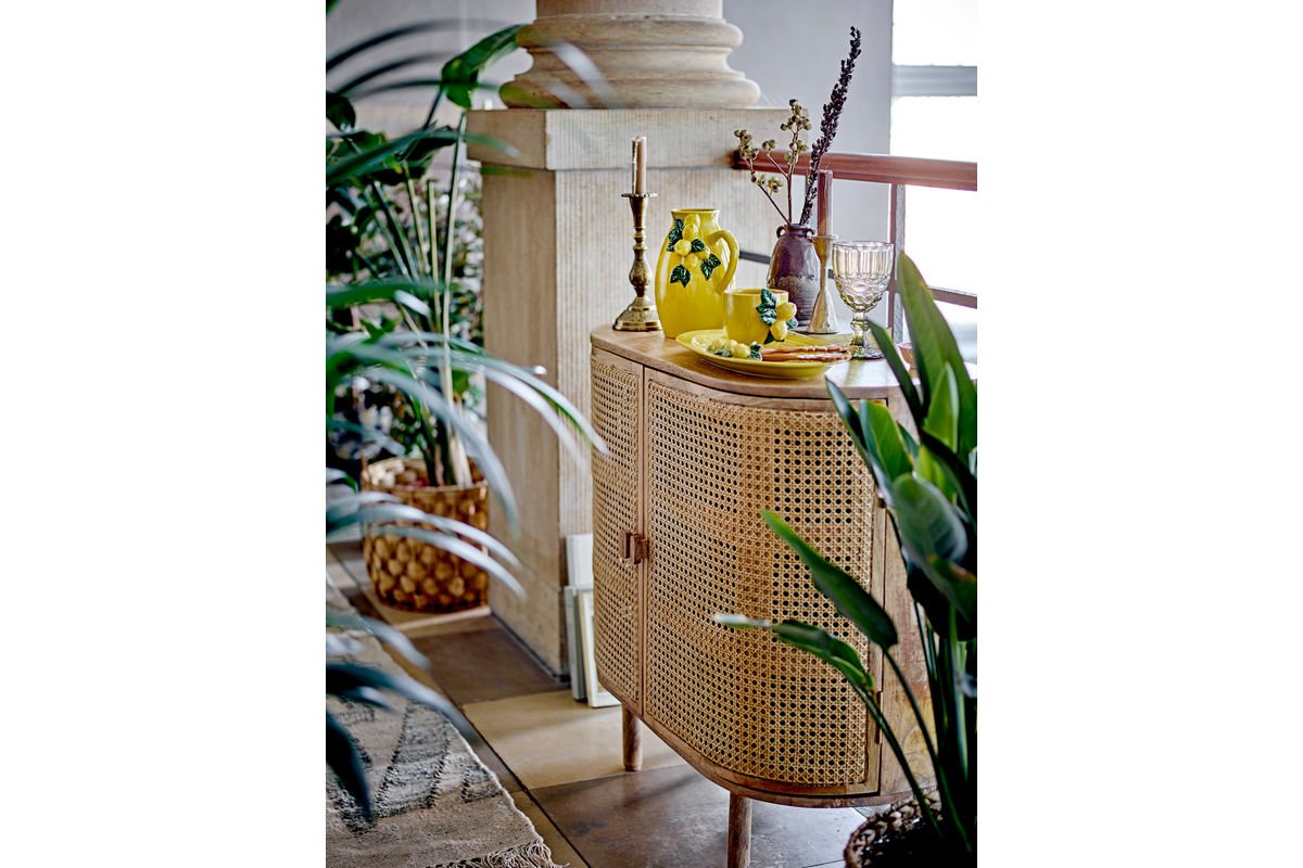 Vase Elio - Braun, aus Steingut