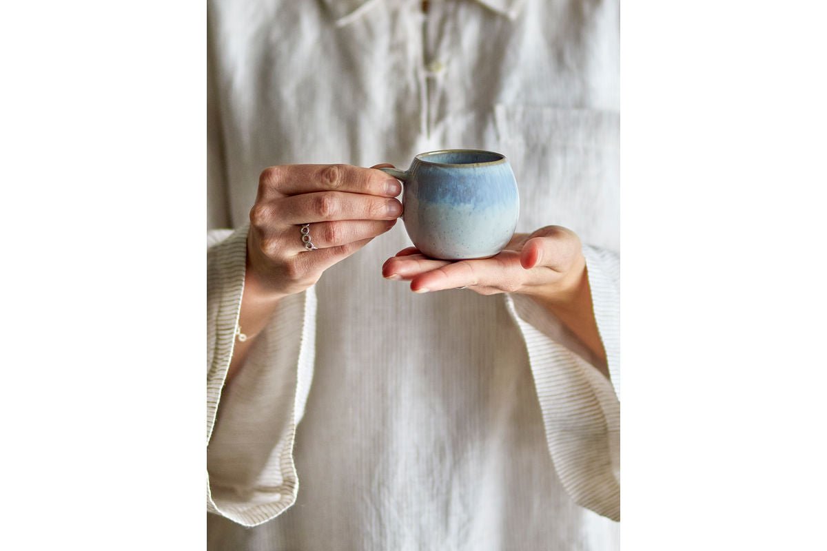 Espressotasse Soléa - aus Steingut gefertigt