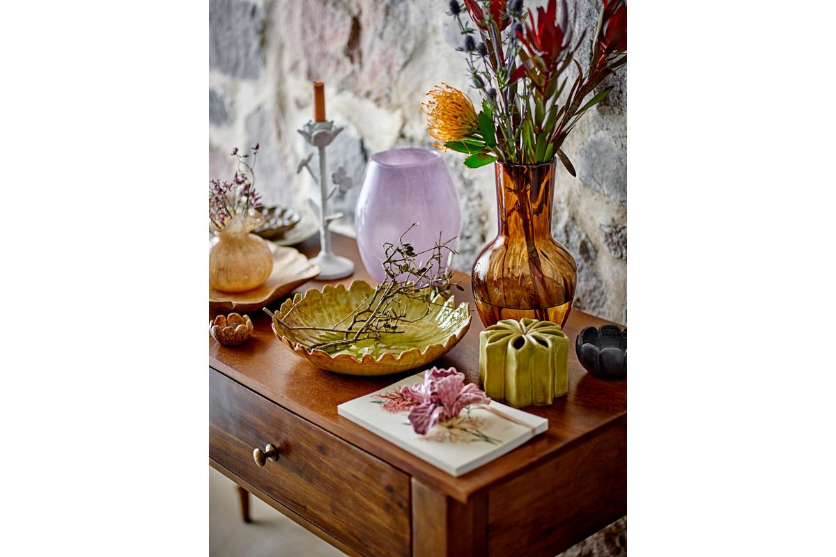 Vase „Vireya“ – Violettes Glas