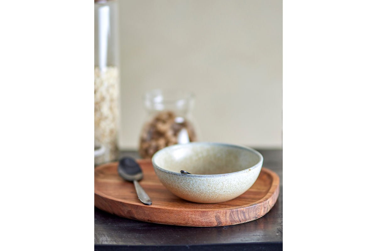Schale Épure – aus Steingut gerfertigt - Reaktivglasur