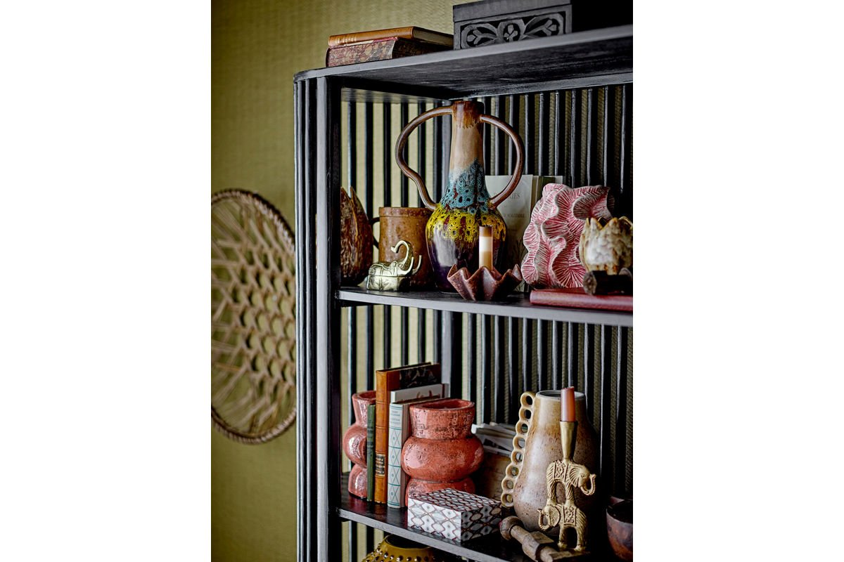 Vase „Zahra“ – Braunes Steingut