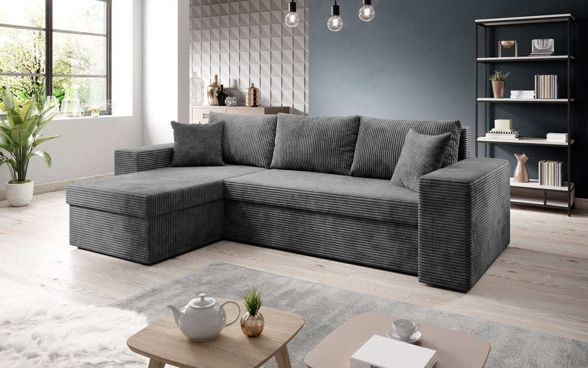 Designer Sofa Denver mit Schlaf - und Klappfunktion - Luxusbetten24