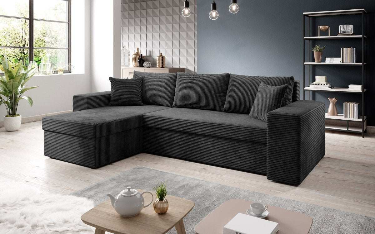 Designer Sofa Denver mit Schlaf - und Klappfunktion - Luxusbetten24