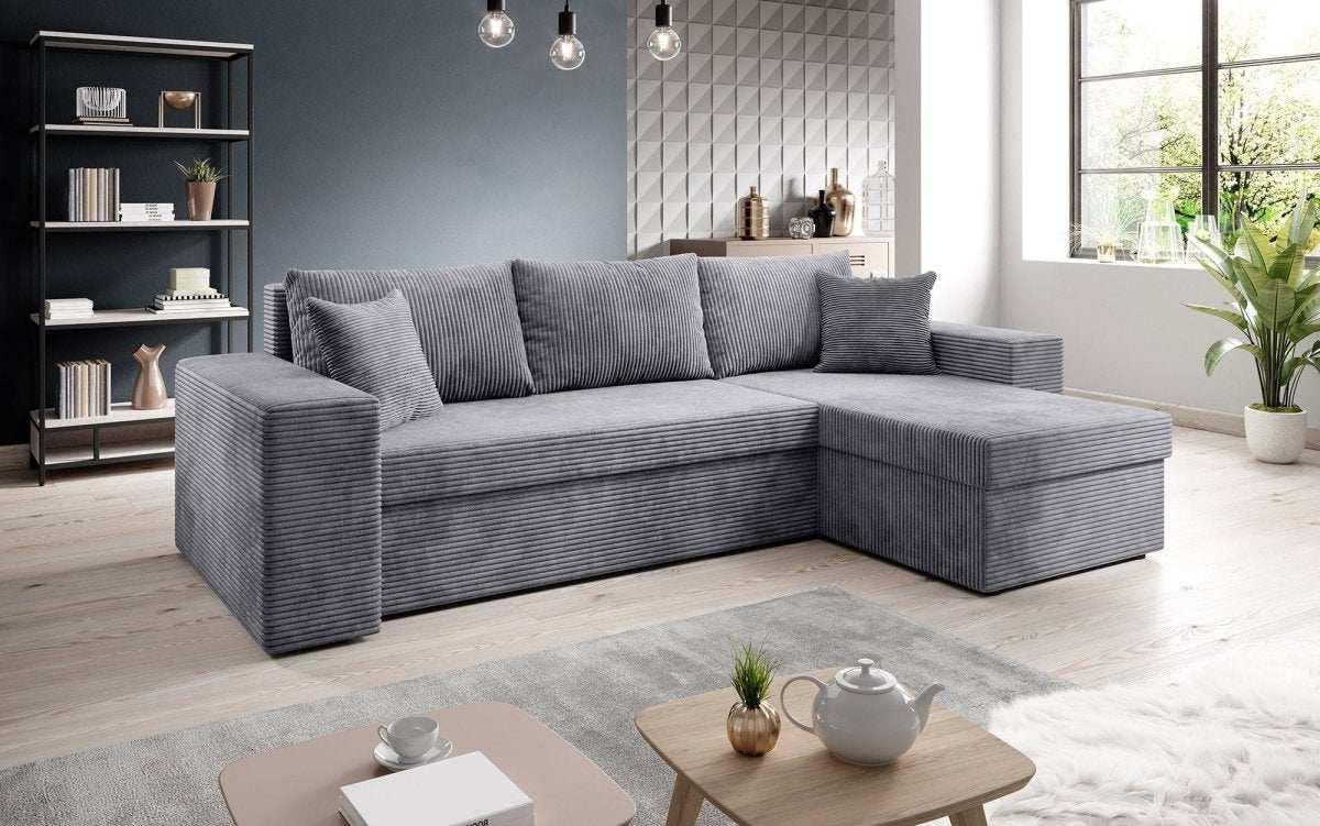 Designer Sofa Denver mit Schlaf - und Klappfunktion - Luxusbetten24