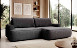 Designer Sofa Onelio mit Stauraum und Schlaffunktion - Luxusbetten24