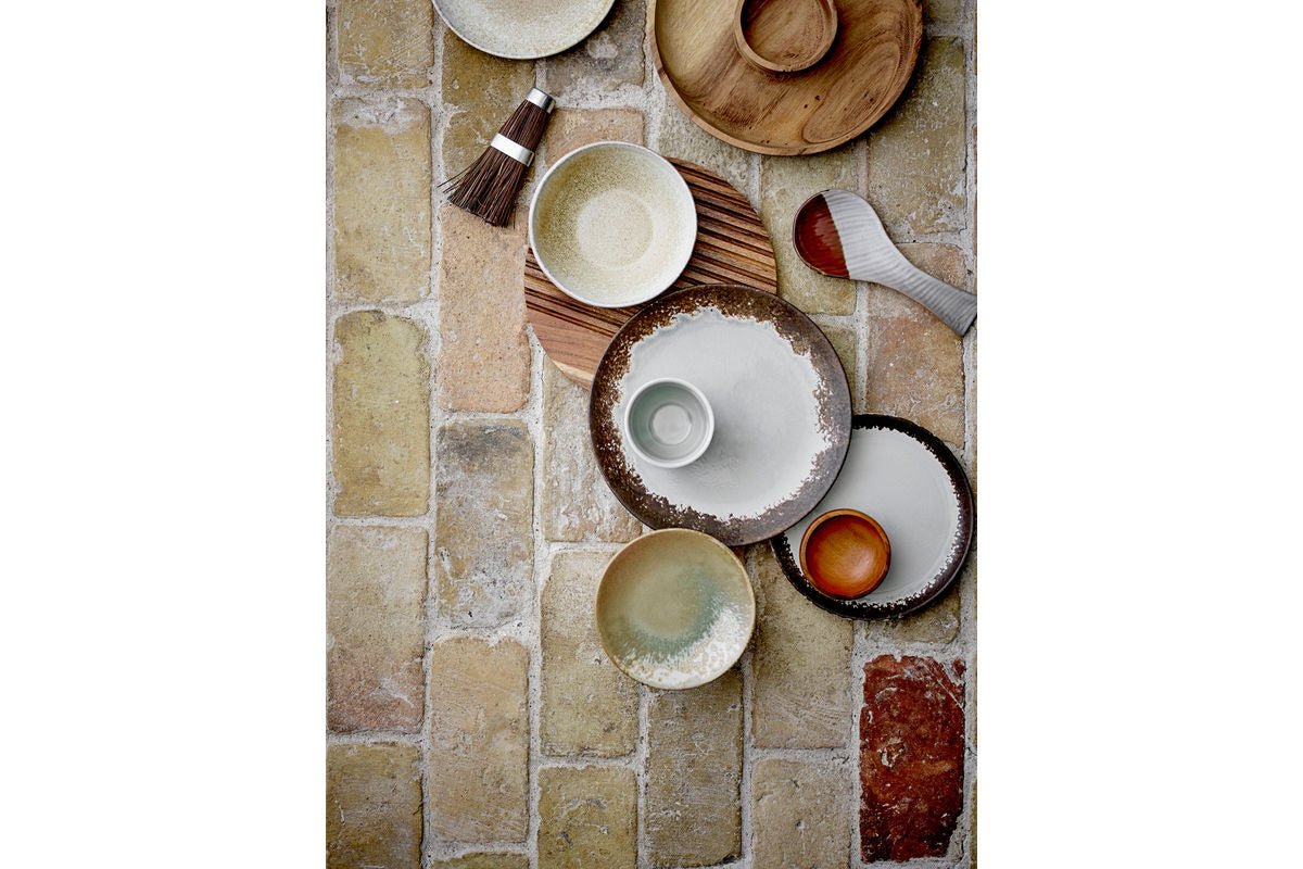 Schale Épure – aus Steingut gerfertigt - Reaktivglasur