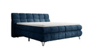 Boxspringbett Milla Cord in Blau (Poso 005) – Freisteller