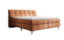Boxspringbett Milla Cord in Orange (Poso 040) – Freisteller
